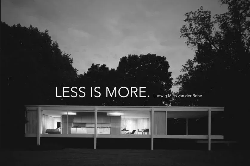 “Less is more” 網(wǎng)頁(yè)設(shè)計(jì)中的極簡(jiǎn)風(fēng)格設(shè)計(jì)法你知道嗎？
